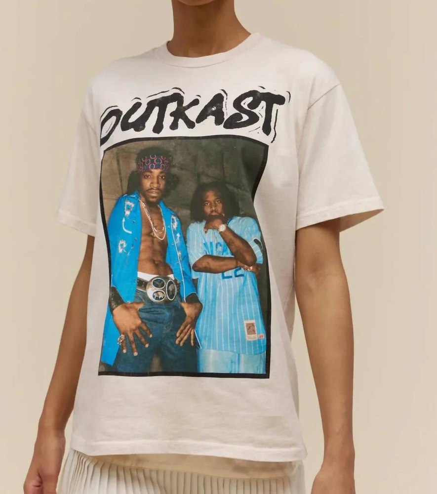 Outkast Photo Shirt In White 7833373114428