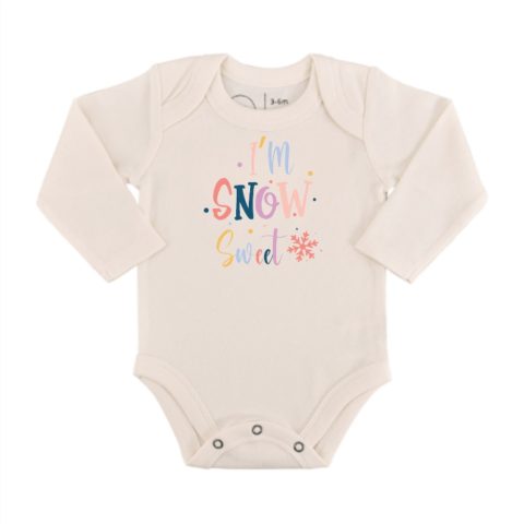 graphic bodysuit | snow sweet (long sleeve)