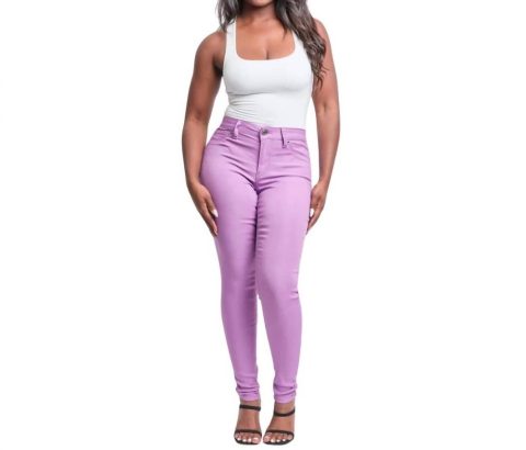 Junior Mid-Rise Skinny Jeans In Hydrangea 7833386680380