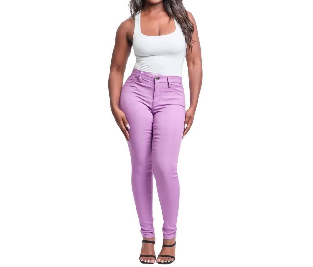 Junior Mid-Rise Skinny Jeans In Hydrangea 7833386680380