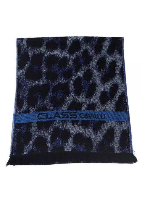 Cavalli Class Animalier Fantasy Logo Luxury Men’s Scarf