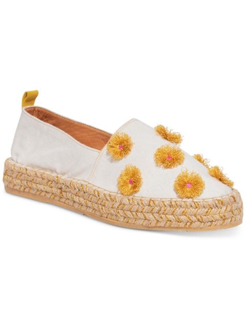 SC SOIL MOCASINES Womens Leather Flat Espadrilles