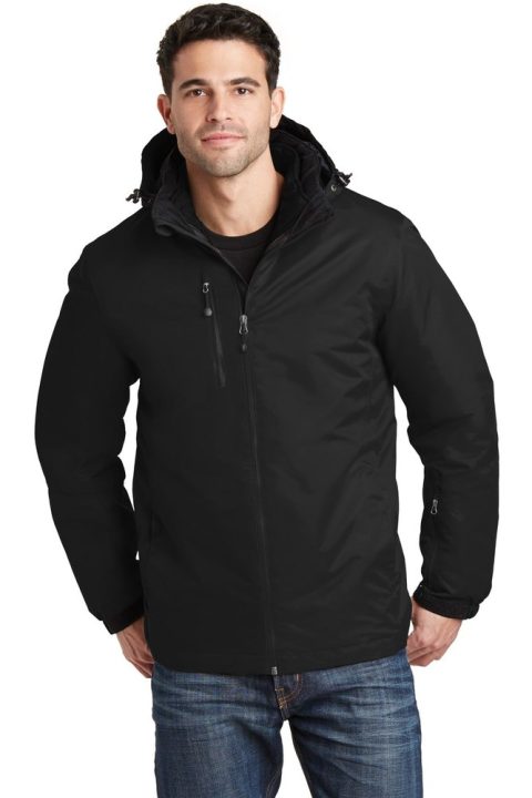 Port Authority Men’s Vortex Waterproof 3-in-1 Jacket – J332