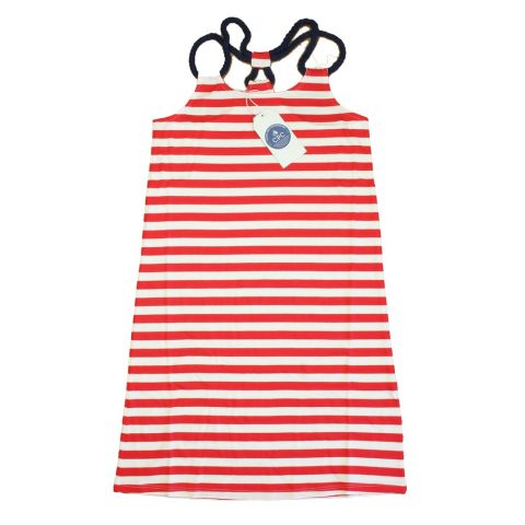 Classic Prep Girls Lollipop Red | White Dress 7805891706940