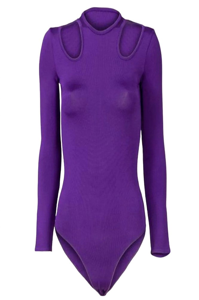 Women’s Maria Flor Bodysuit In Purple 7705935577148