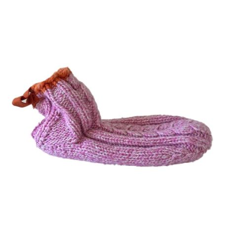 Bombas Girls Pink | Orange Slippers -7 Toddler 7805894623292