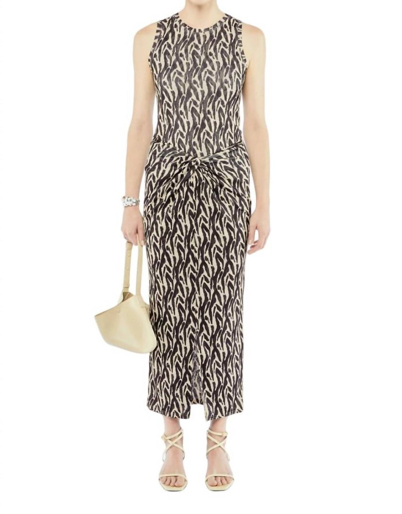 Mayra Skirt In Brushstroke Animal 7705960579132
