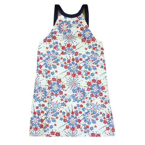 Classic Prep Girls Firecracker Floral Dress 7805906845756
