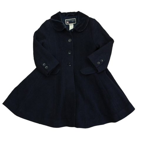 Janie and Jack Girls Navy Winter Coat 7805907238972