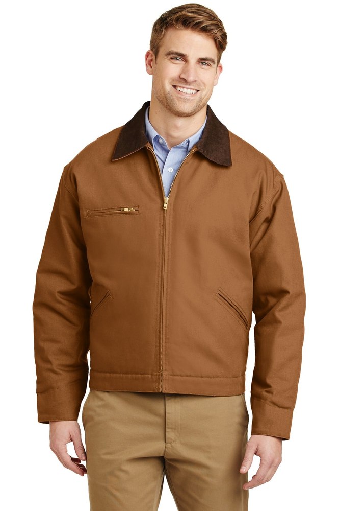 CornerStone Men’s Duck Cloth Work Jacket. J763