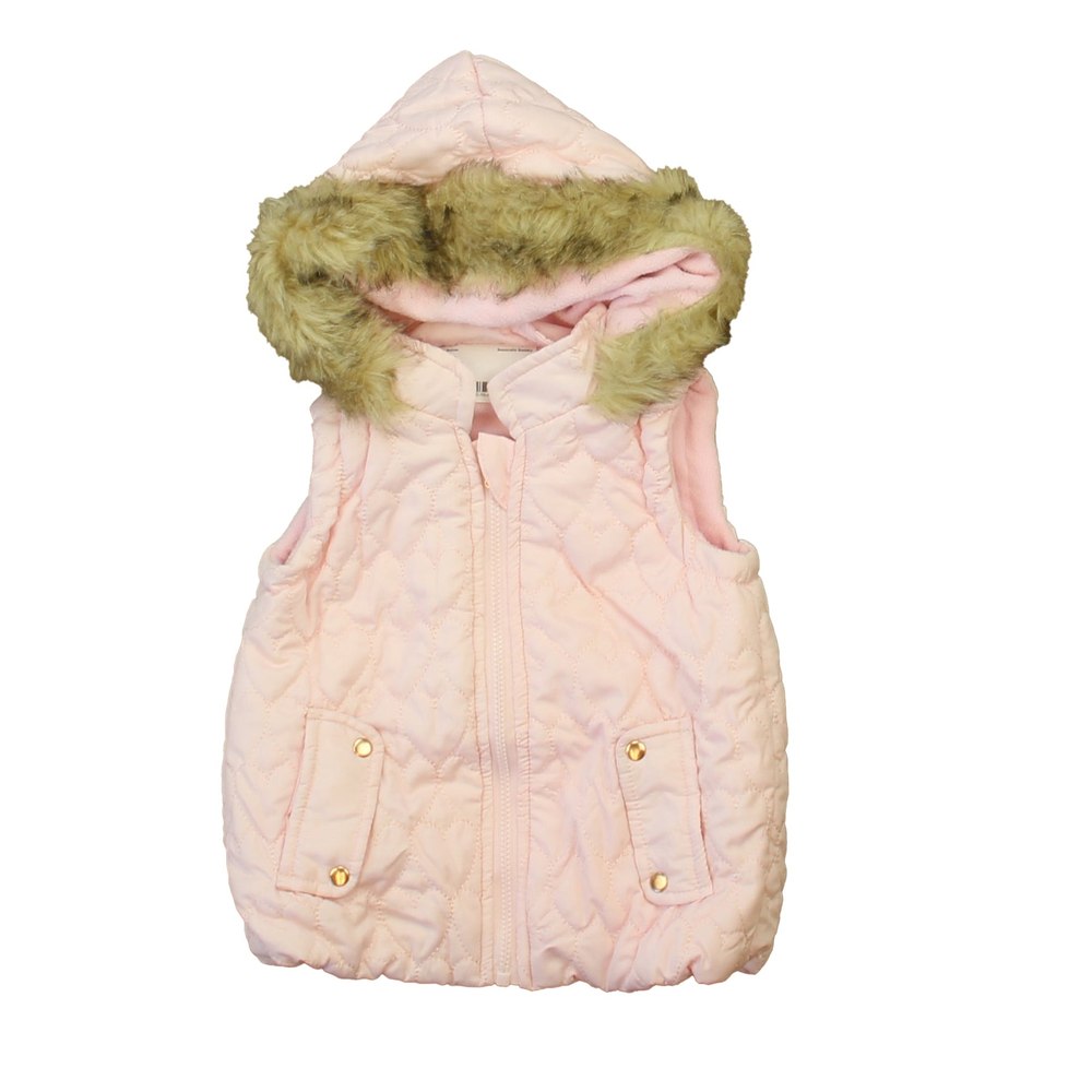 Woolies Babes Girls Pink Vest 7805912449084