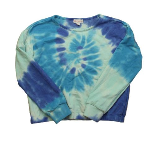 Design History Girls Blue Tie Dye Long Sleeve Shirt 7805917790268