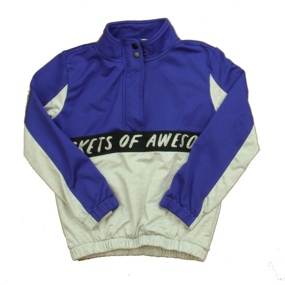 Rockets Of Awesome Boys Blue | Gray Sweatshirt 7805918904380