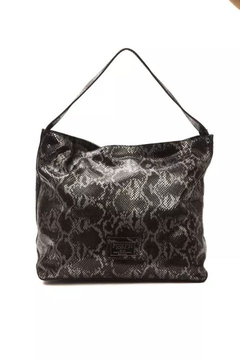 Pompei Donatella Chic Python Print Leather Shoulder Women’s Bag 7396097294396