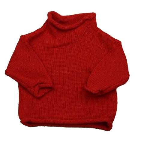 Classic Prep Girls Red Sweater 7805919756348