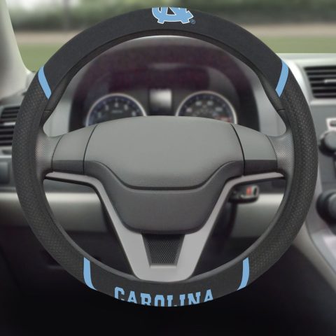 Fanmats North Carolina Tar Heels Embroidered Steering Wheel Cover