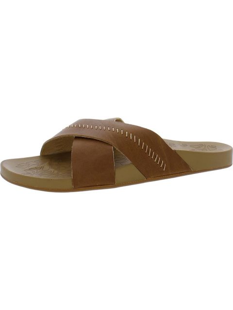 Kipea’a ‘Olu Womens Embroidered Casual Slide Sandals