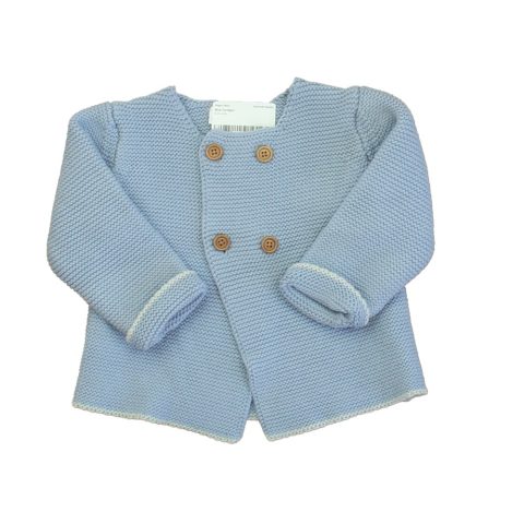 Elegant Baby Girls Blue Cardigan 7805927391292