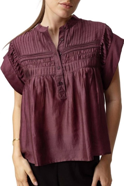 Rue Shirt In Huckleberry 7833561923644