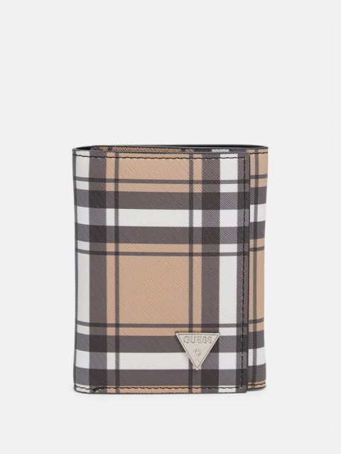 Plaid Trifold Wallet 7833564741692