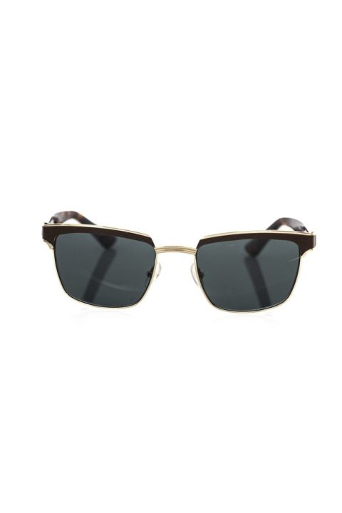 Frankie Morello Elegant Clubmaster Shaded Lens Men’s Sunglasses