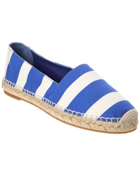 Manolo Blahnik Sombrille Canvas Espadrille 7396255825980