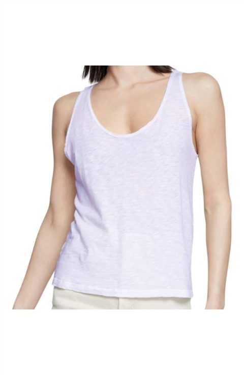 Scooped Tank Top In Wisteria 7833584730172