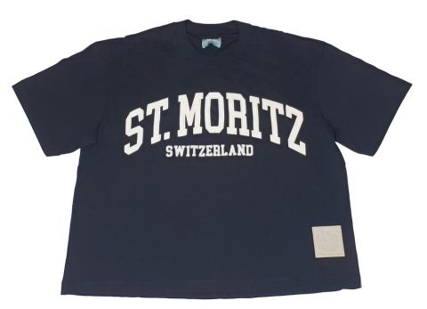 Bally 6302886 Men’s Black St. Moritz 100% Cotton T-Shirt 7706193297468