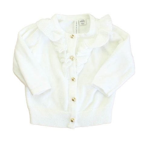 Janie and Jack Girls White Cardigan 7805933977660