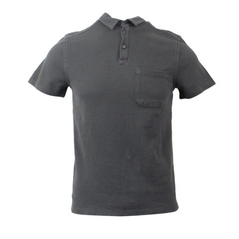 Dark Grey Cotton Short Sleeve ShIrt