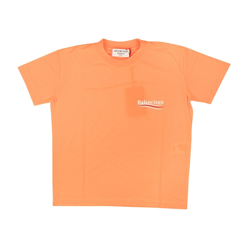 Balenciaga Political Campaign T-Shirt – Orange