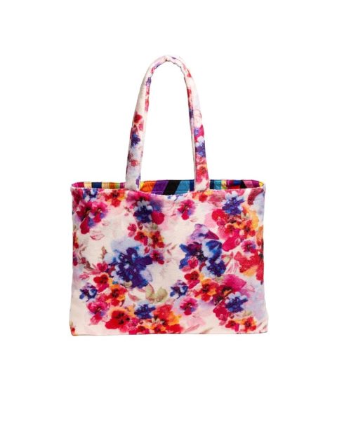 Women’s Summer Days Terry Beach Tote Bag In Multi 7706222460988