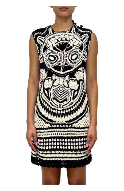 Shawna Dress In Neutral Black/white 7833608585276
