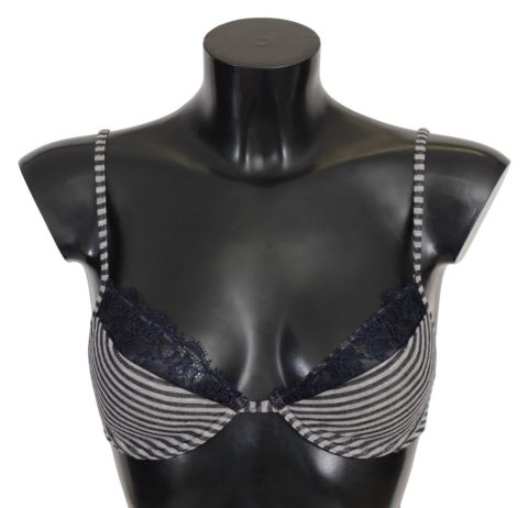 Ermanno Scervino Stripes Lace Reggiseno Bra Women’s Underwear