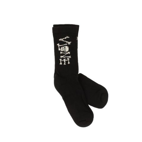 Vlone Lost Bone Socks – Black