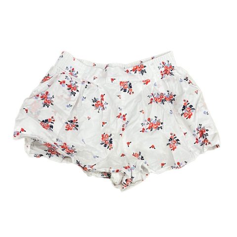 Janie and Jack Girls White Floral Shorts 7805950525500
