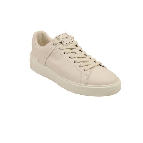 White B- Court Sneakers
