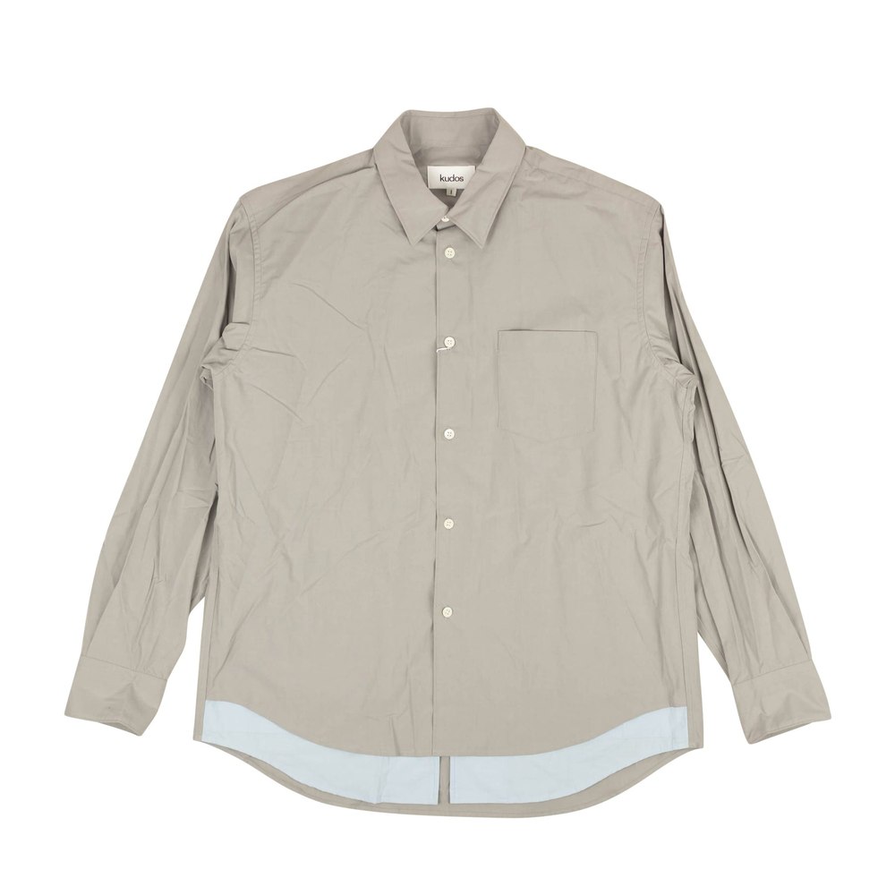 Kudos Double Opening Long Sleeve Shirt – Gray