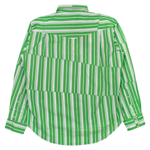 TECTONIC STRIPE GREEN L/S ROCKHOUND SHIRT