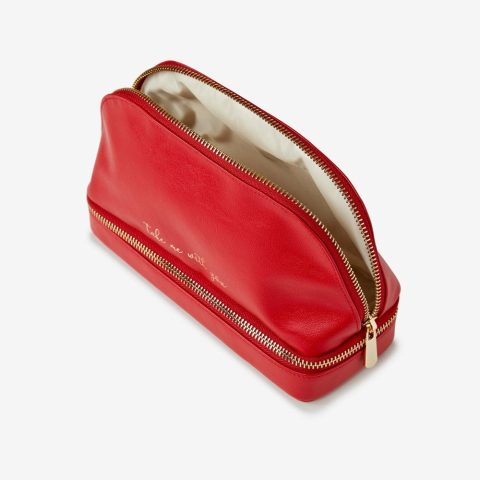 Wolf 886172 Red Leather Dual Jewelry Organizer – Take Me With You 7707558903868