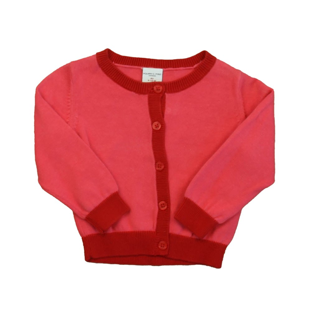 Polarn O. Pyret Girls Pink Cardigan 7805969334332