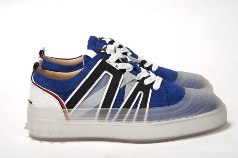 Christian Louboutin Mogador Vida Viva Flatsuede Men’s Shoes