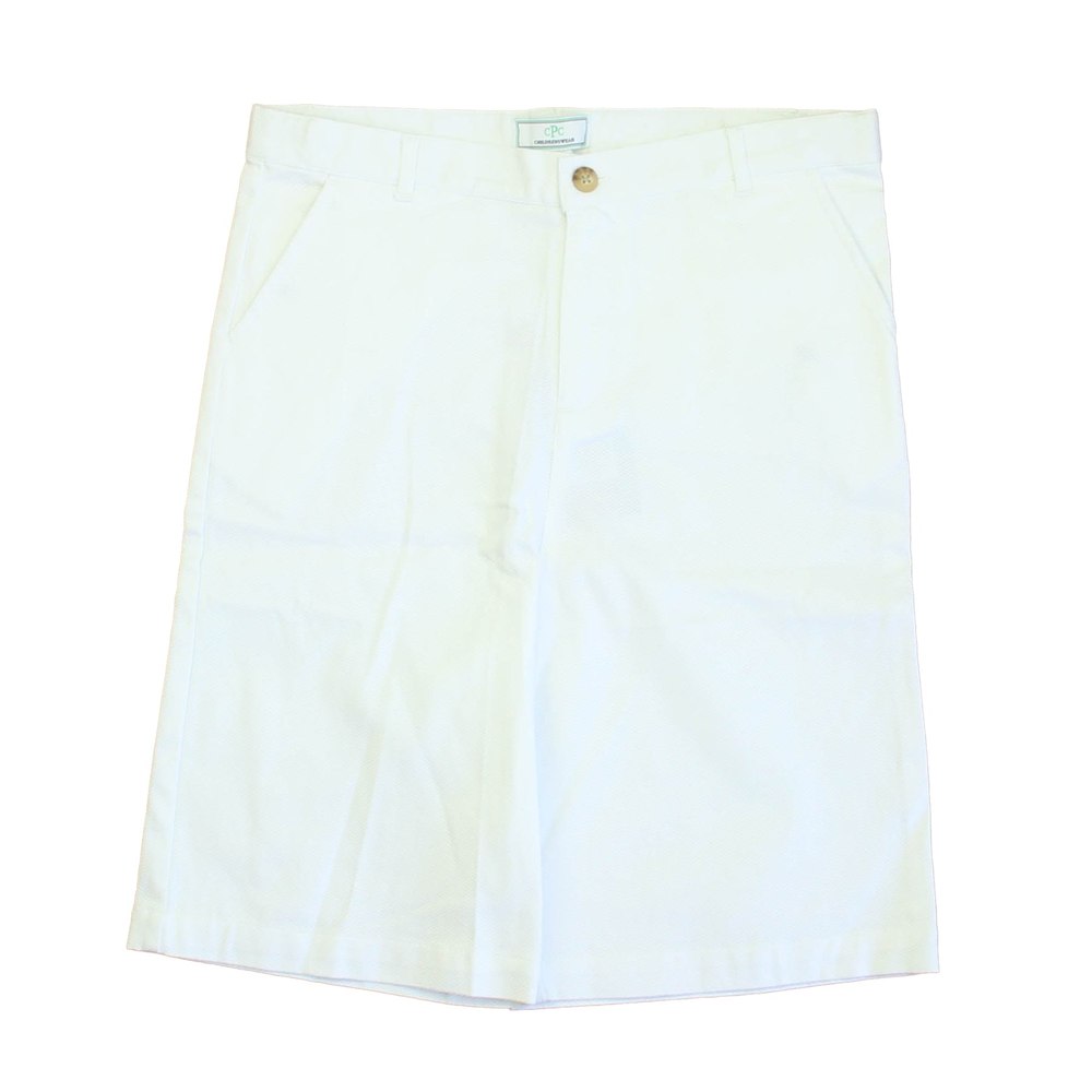 Classic Prep Boys Bright White Shorts Size: 6-14 Years 7805973266492