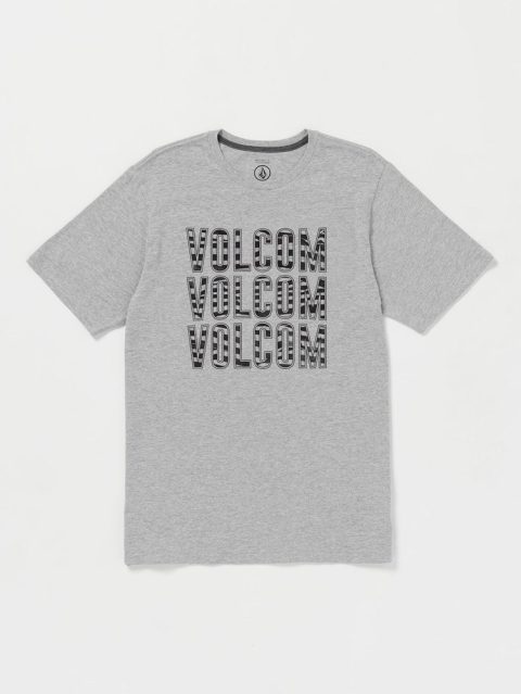 Vibes Time Short Sleeve Tee – Heather Grey