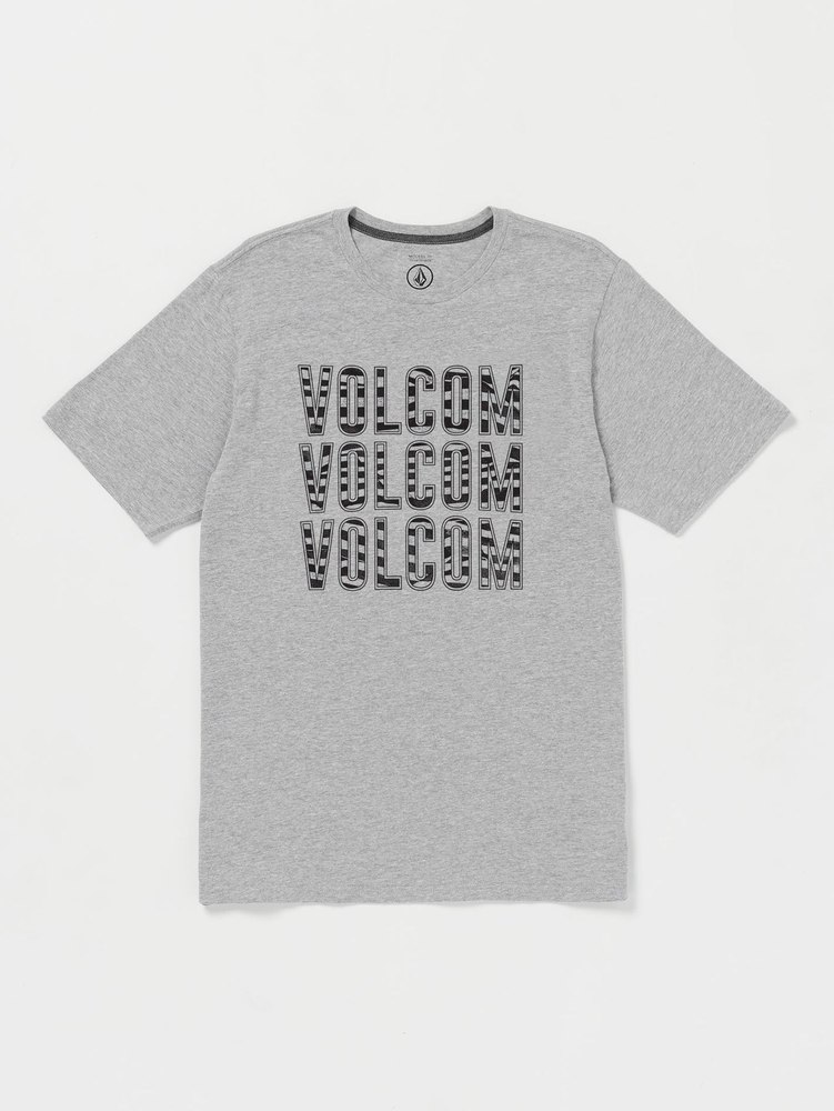 Vibes Time Short Sleeve Tee – Heather Grey