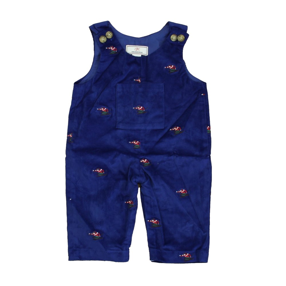Classic Prep Boys Bright Navy with Skiers Corduroy Pants 7805975691324