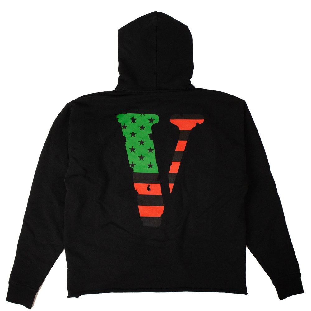 Flag Power Black Hoodie
