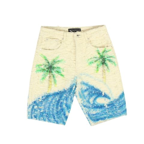 Multicolored Farley Hill Denim Shorts