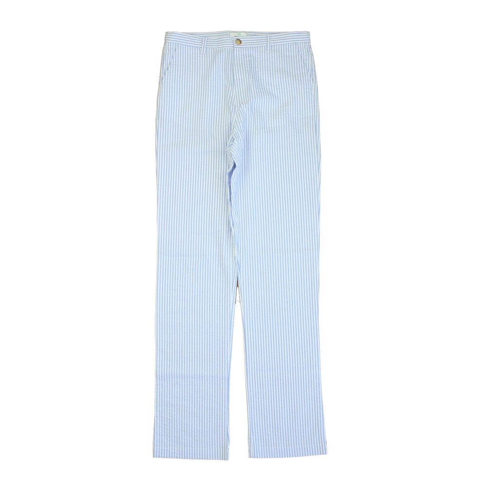 Classic Prep Boys Blue Seersucker Pants 7805977952316