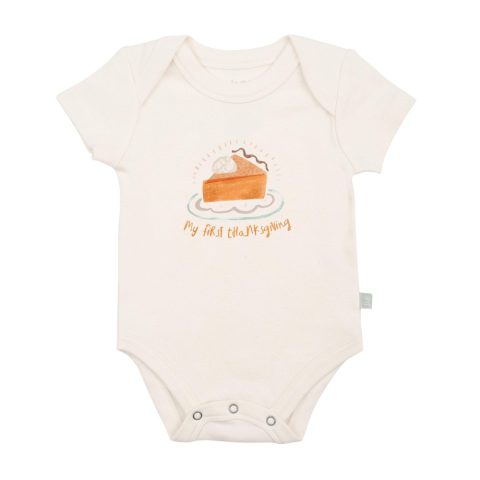 graphic bodysuit | thanksgiving pie